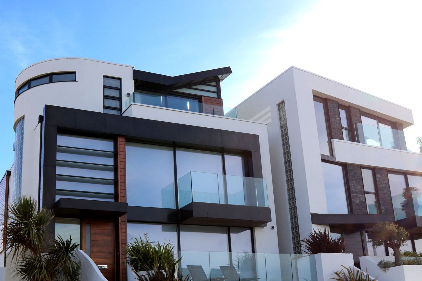 Rumah Modern Geometris di Dago
